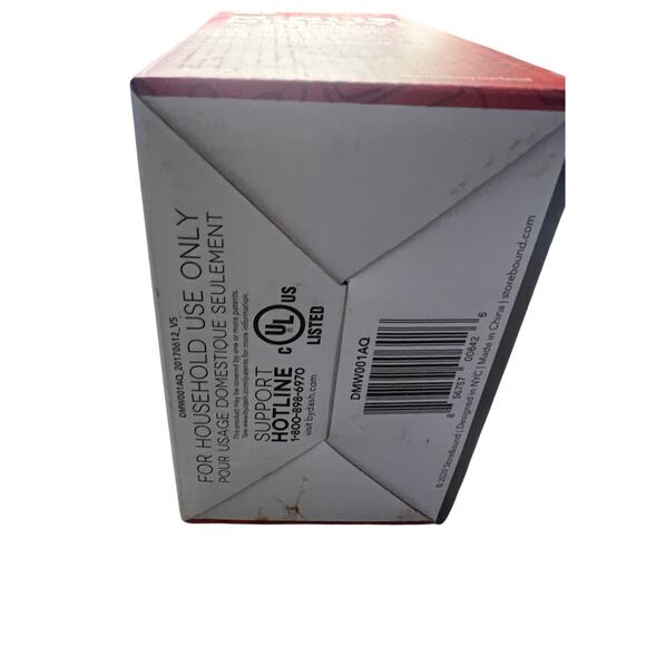 Dash Mini Waffle Maker 4” Non-Stick Teal Aqua Compact Kitchen Appliance 350W New - Picture 4 of 4